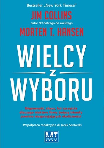 Okładka książki "Wielkcy z wyboru"