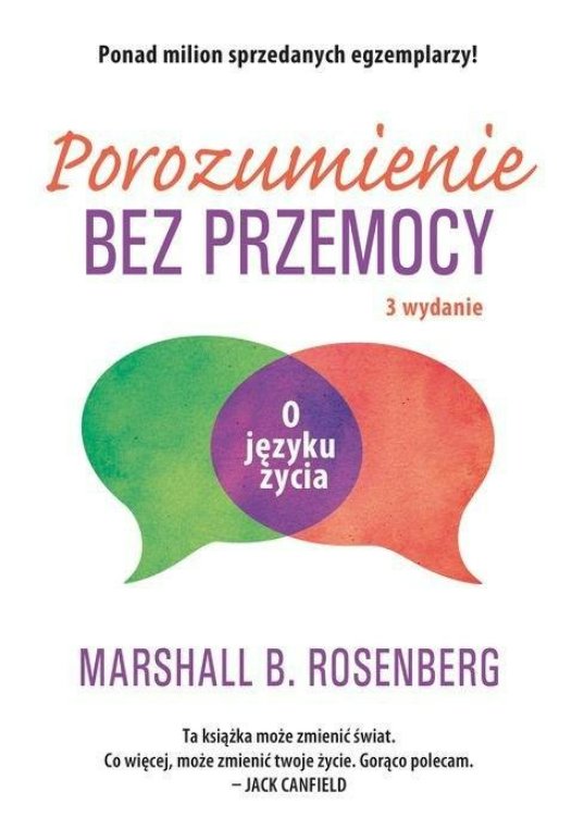 Okładka ksiązki "Porozumienie bez przemocy"