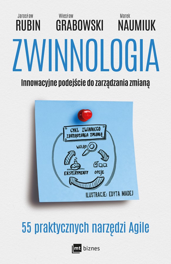 Okładka książki "Zwinnologia. Innowacyjne podejście do zarządzania zmianą"