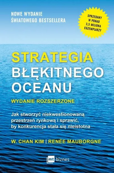 Okładka książki "Strategia błękitnego oceanu"