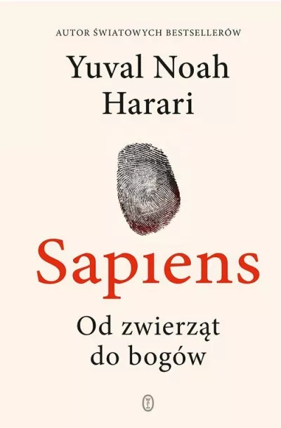 Okładka książki "Sapiens. Od zwierząt do bogów"