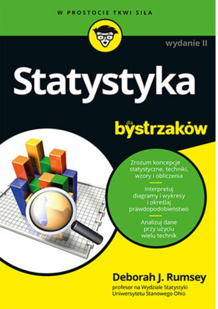 Okładka książki "Statystyka dla bystrzaków"