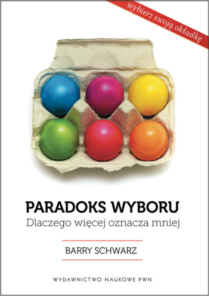 Okładka książki "Paradoks wyboru" Barry Schwarz